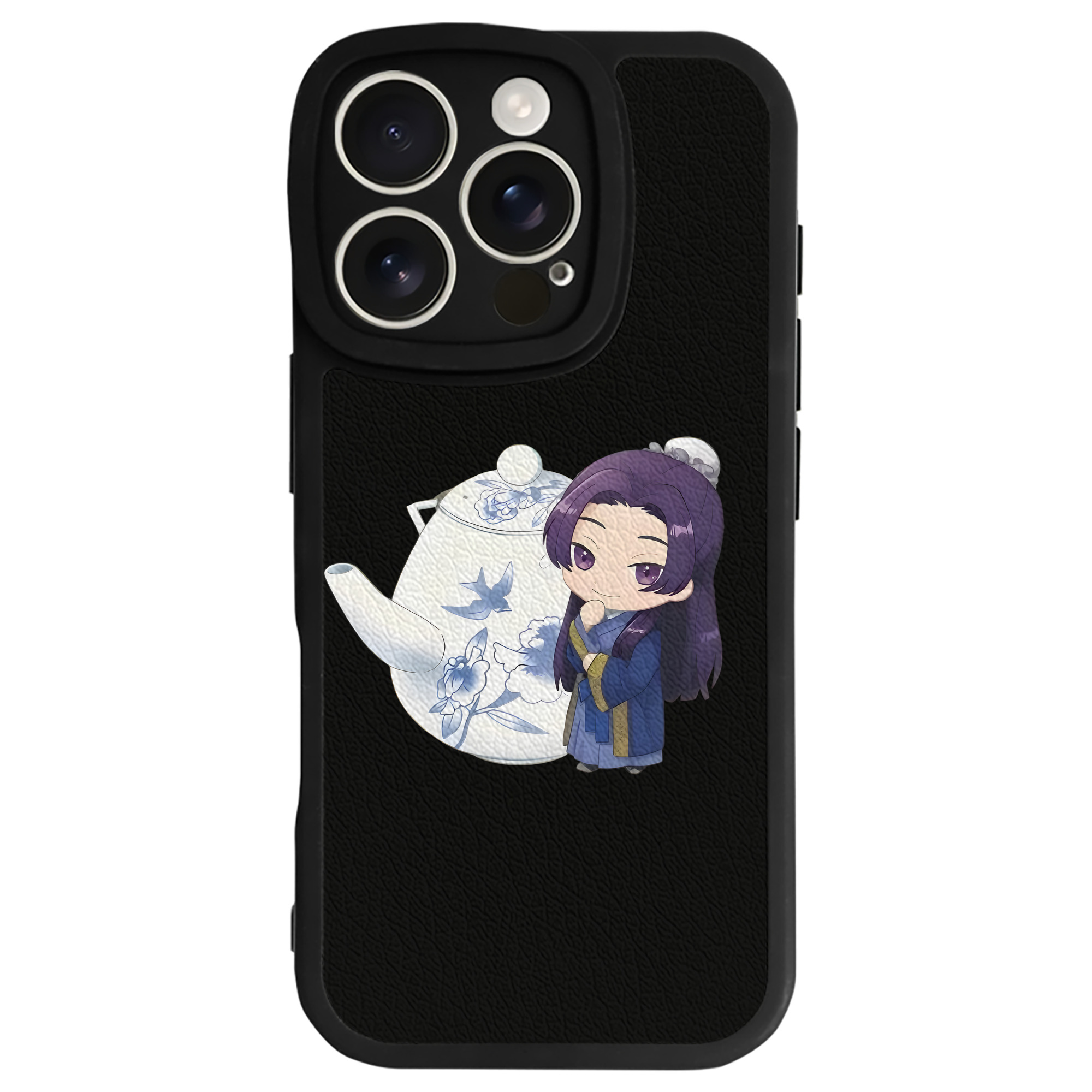薬屋のひとりごと The Apothecary Diaries 【iPhone 16シリーズ対応】シリコンスマホケース（レザー調） 材質：シリコン
